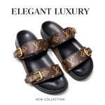 Sandales Luxe Monogram Premium – Collection Élégance