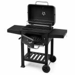 Barbecue à Charbon sur Roulettes - Noir