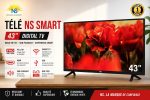 Téléviseur NS Smart 43" FHD Digital TV