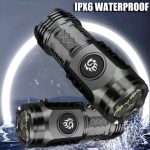 Lampe torche LED rechargeable IPX6 Waterproof