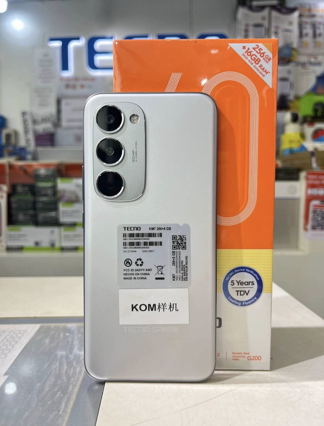 Tecno Spark 40 Pro Tecno Spark 40 Pro+ 256Go/16Go RAM – Image 1