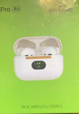 Écouteurs TWS Pro 8S True Wireless Stereo - Boîte Verte – Image 1